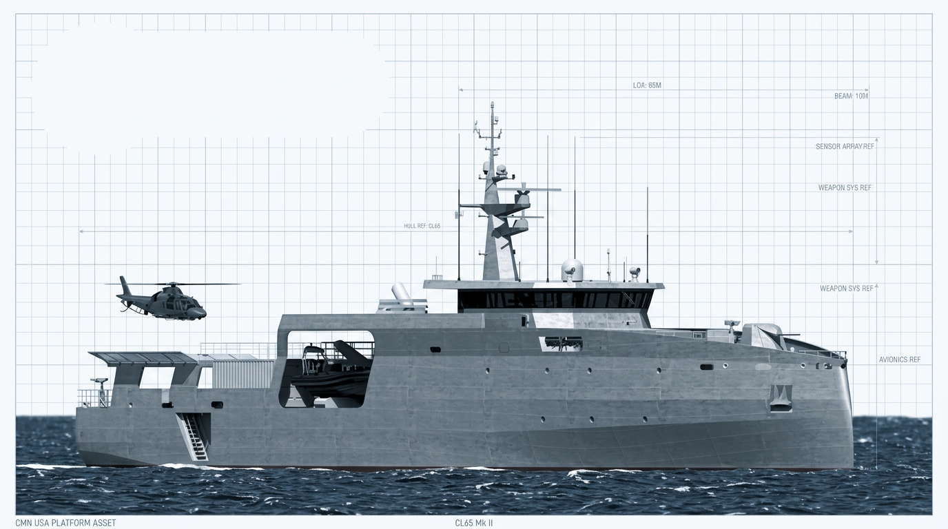 CL65 offshore patrol vessel