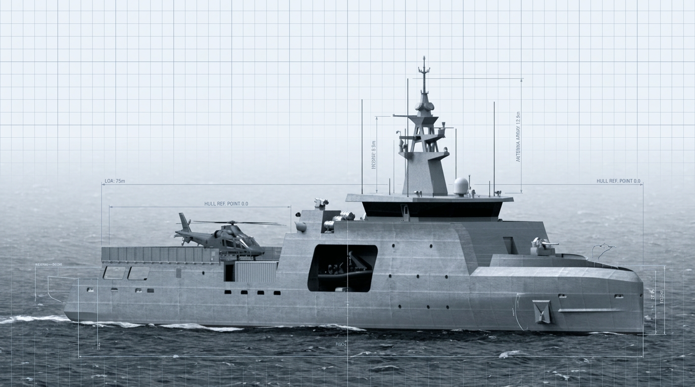 CL75 offshore patrol vessel