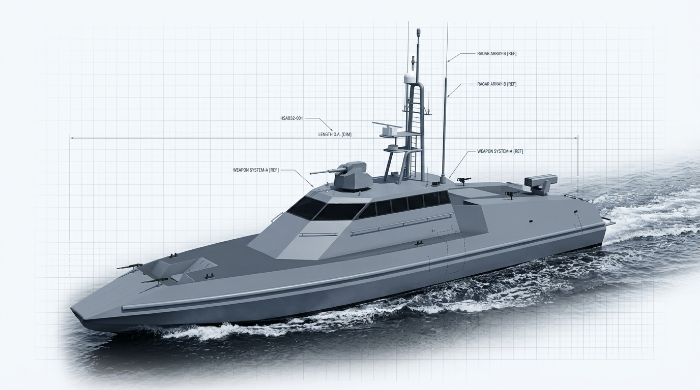 HSAB32 high-speed assault boat
