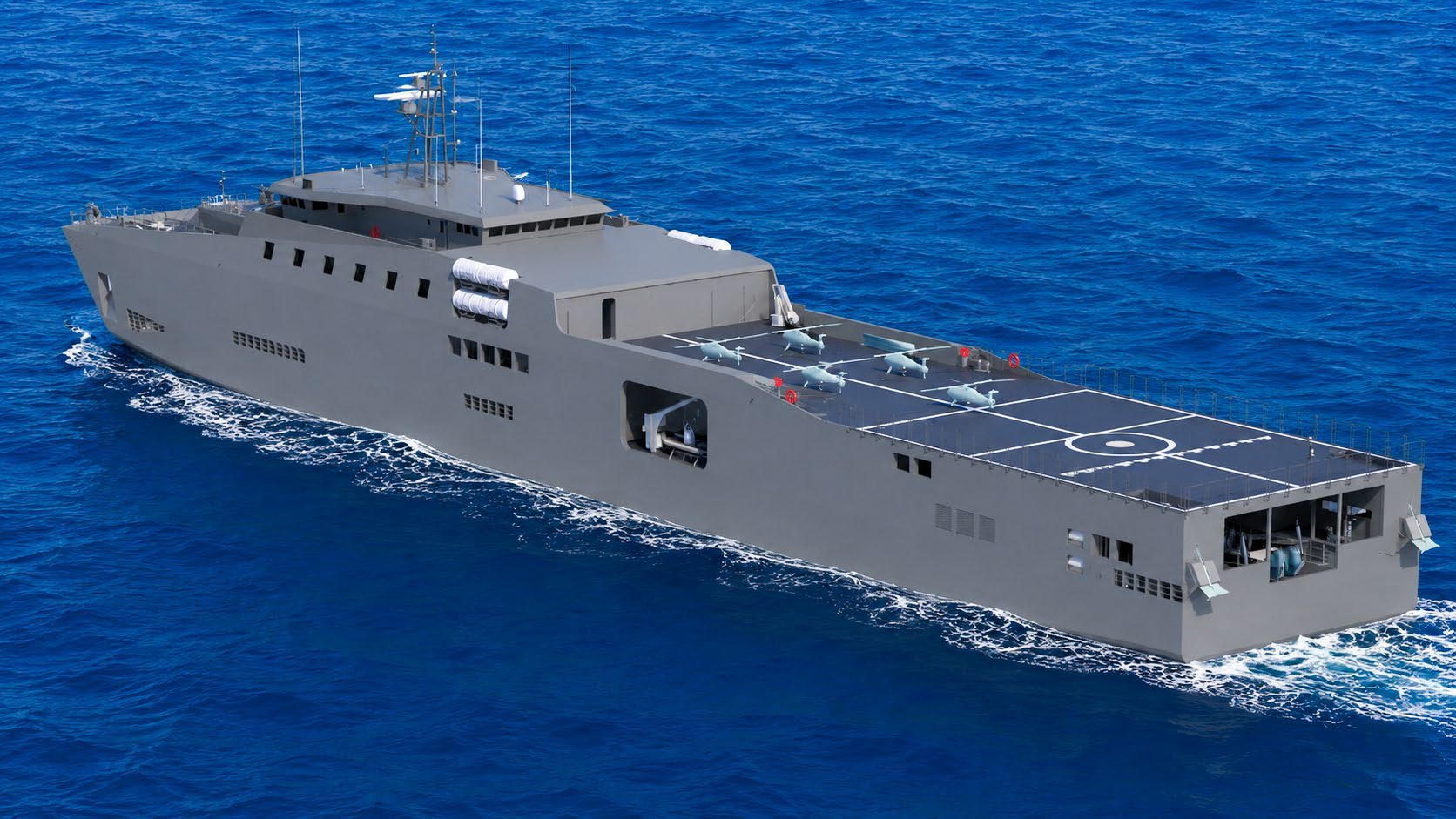 HLCT 250 landing craft tank